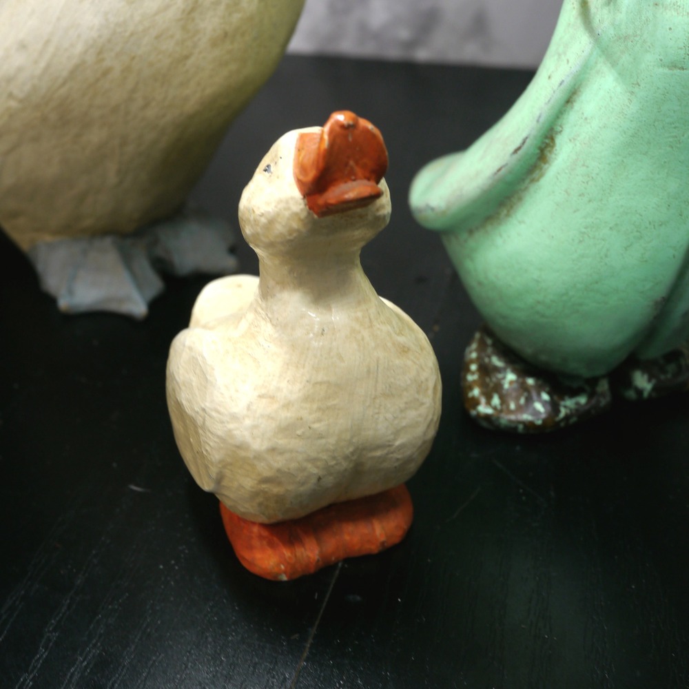Whimsical Duck Figurines Set of 5 Farmhouse Rustic Home Decor Accents - Picture 5 of 8